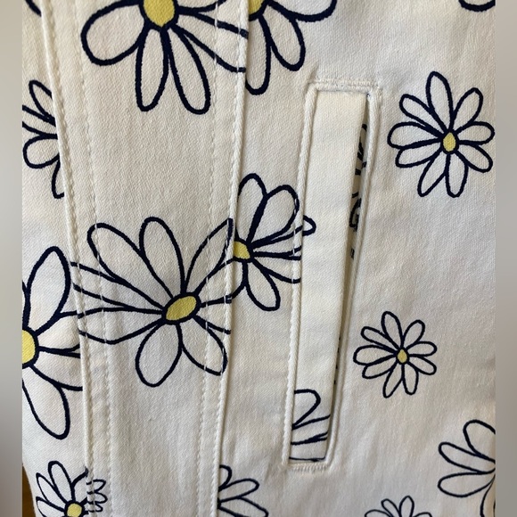 DG2 By Diane Gilman short sleeve denim jacket NWT Size L - Picture 9 of 11